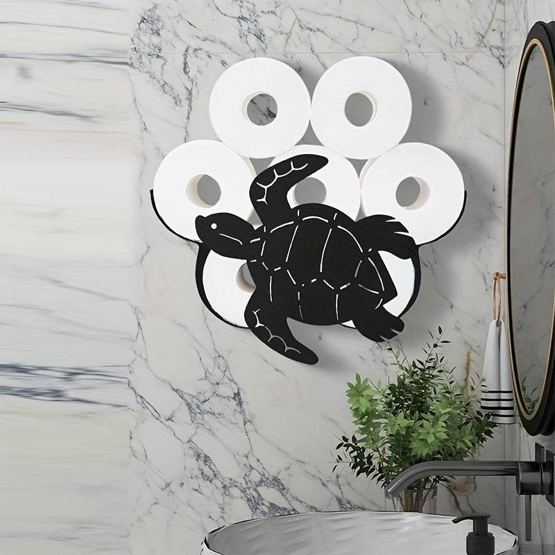 Ocean Turtle Toilet Paper Holder Rack - Montero Milan