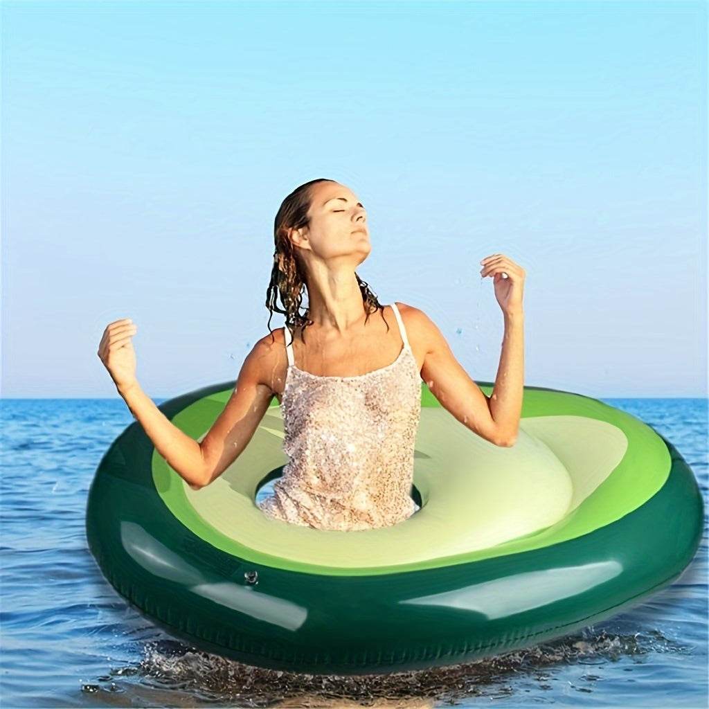 Avocado Pool Float with Removable Pit - Montero Milan