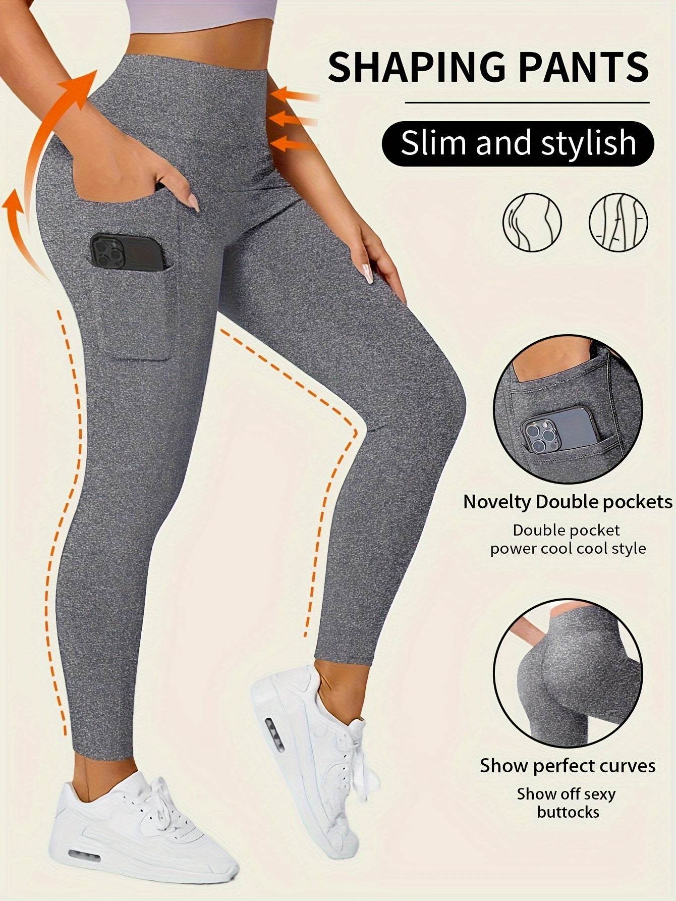 ContourFit™ High-Rise Pocket Leggings - Montero Milan