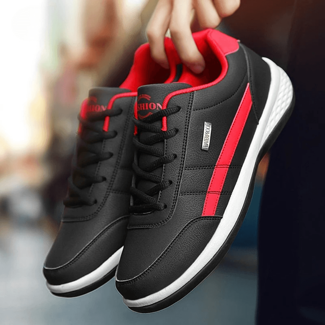 VeroLift™ Waterproof Leather Sneakers - Montero Milan