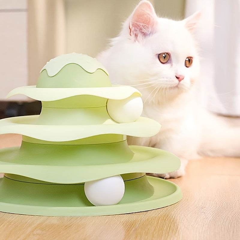 Triple Track Interactive Cat Toy - Montero Milan