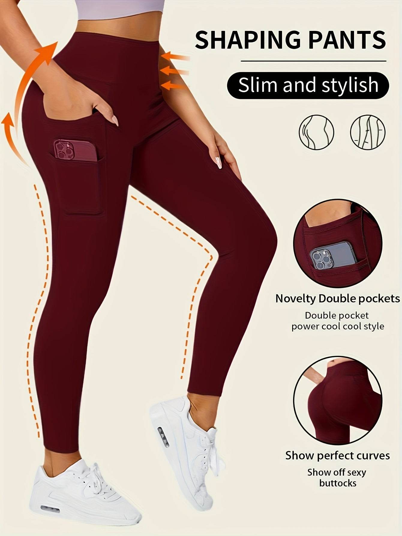 ContourFit™ High-Rise Pocket Leggings - Montero Milan