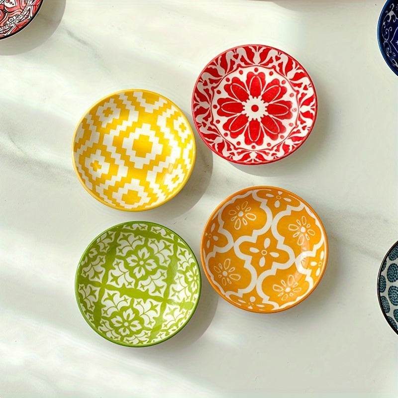 Bohemian Ceramic Seasoning Plates / Bowls Set - Montero Milan