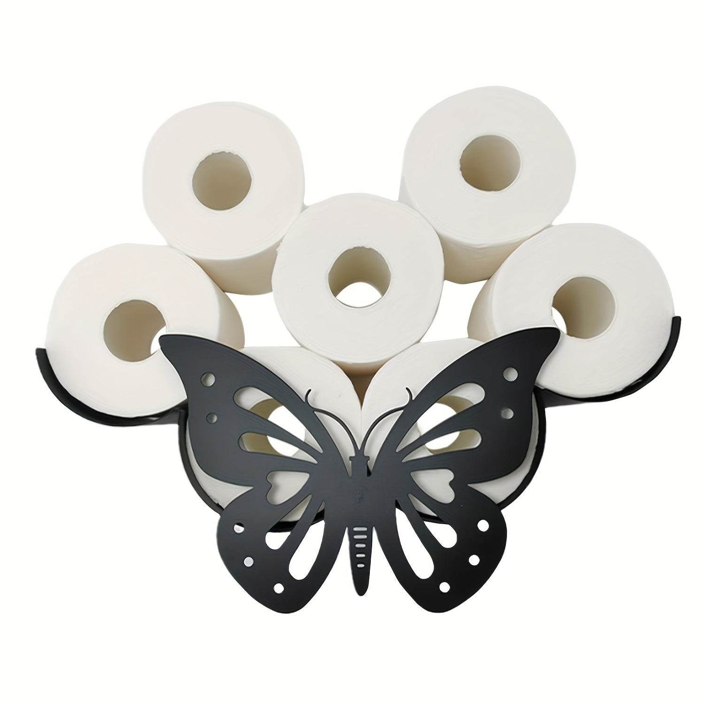 Butterfly Toilet Paper Holder Rack - Montero Milan