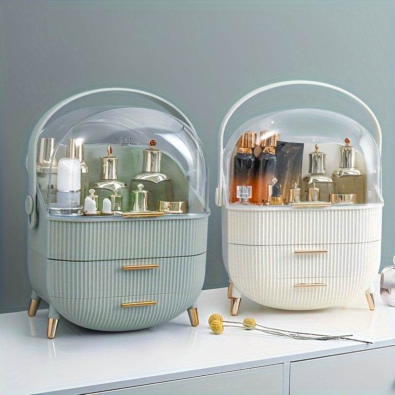 Portable Clear Dome Vanity Organizer - Montero Milan