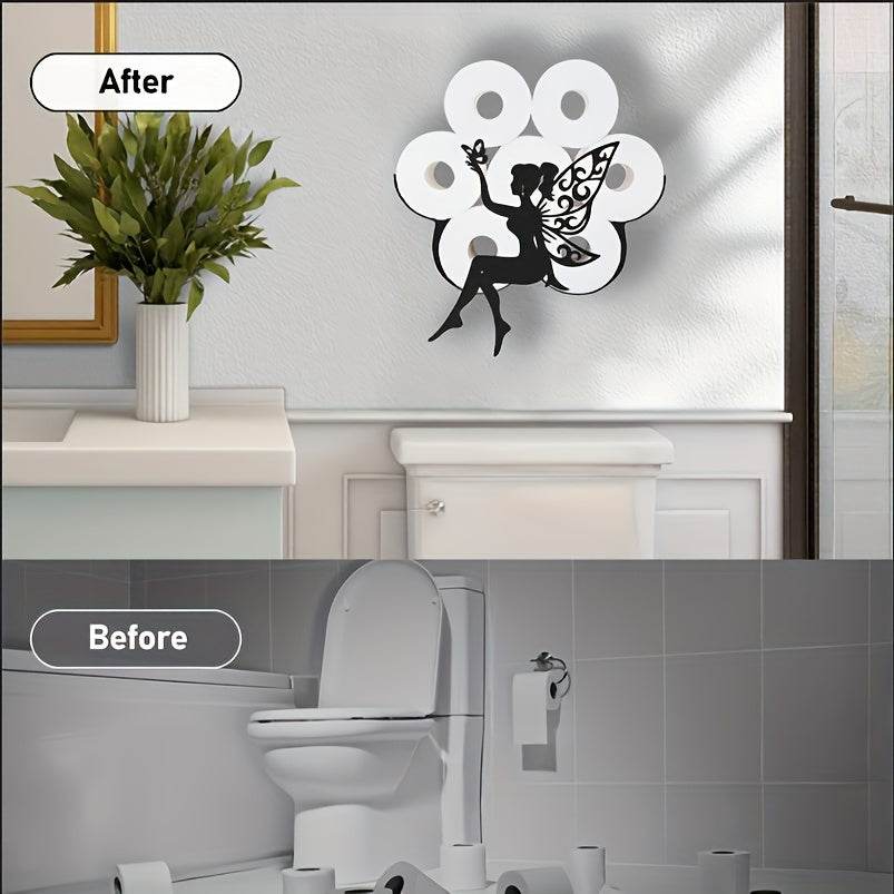 Fairy Toilet Paper Holder Rack - Montero Milan