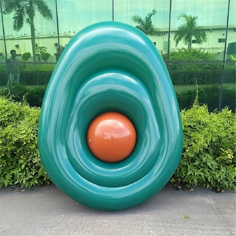 Avocado Pool Float with Removable Pit - Montero Milan
