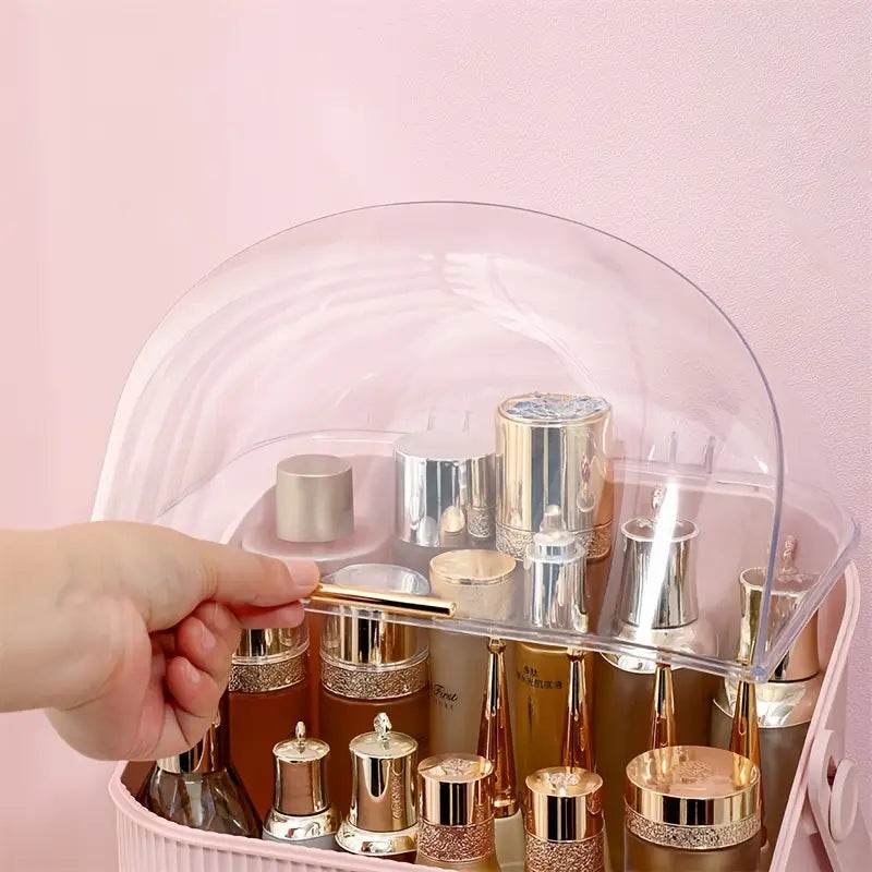 Portable Clear Dome Vanity Organizer - Montero Milan