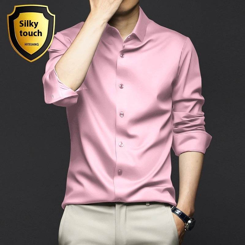 Silky Touch Long-Sleeve Shirt - Montero Milan