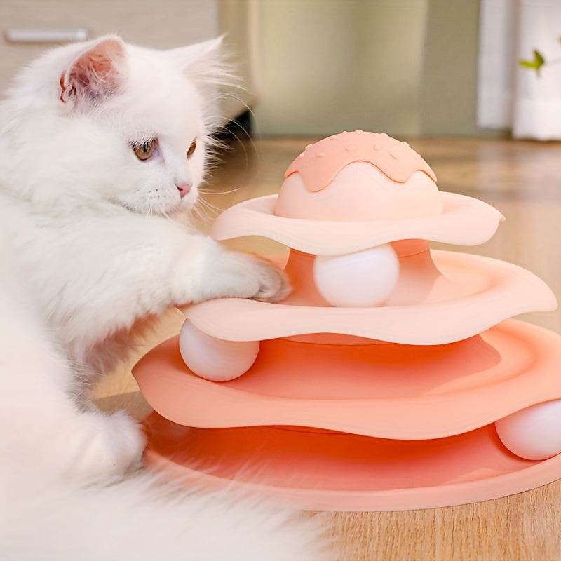 Triple Track Interactive Cat Toy - Montero Milan