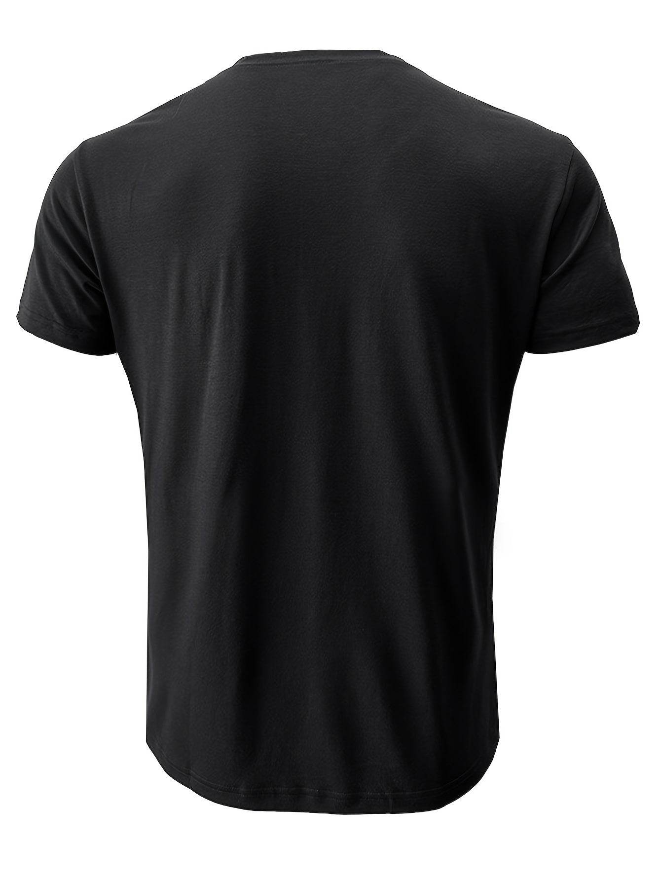 Men's Classic Cotton Blend Henley Tee - Montero Milan
