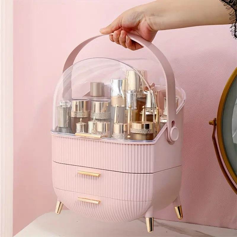 Portable Clear Dome Vanity Organizer - Montero Milan