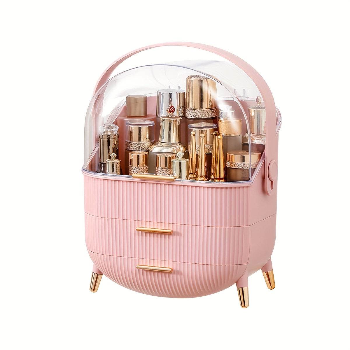 Portable Clear Dome Vanity Organizer - Montero Milan