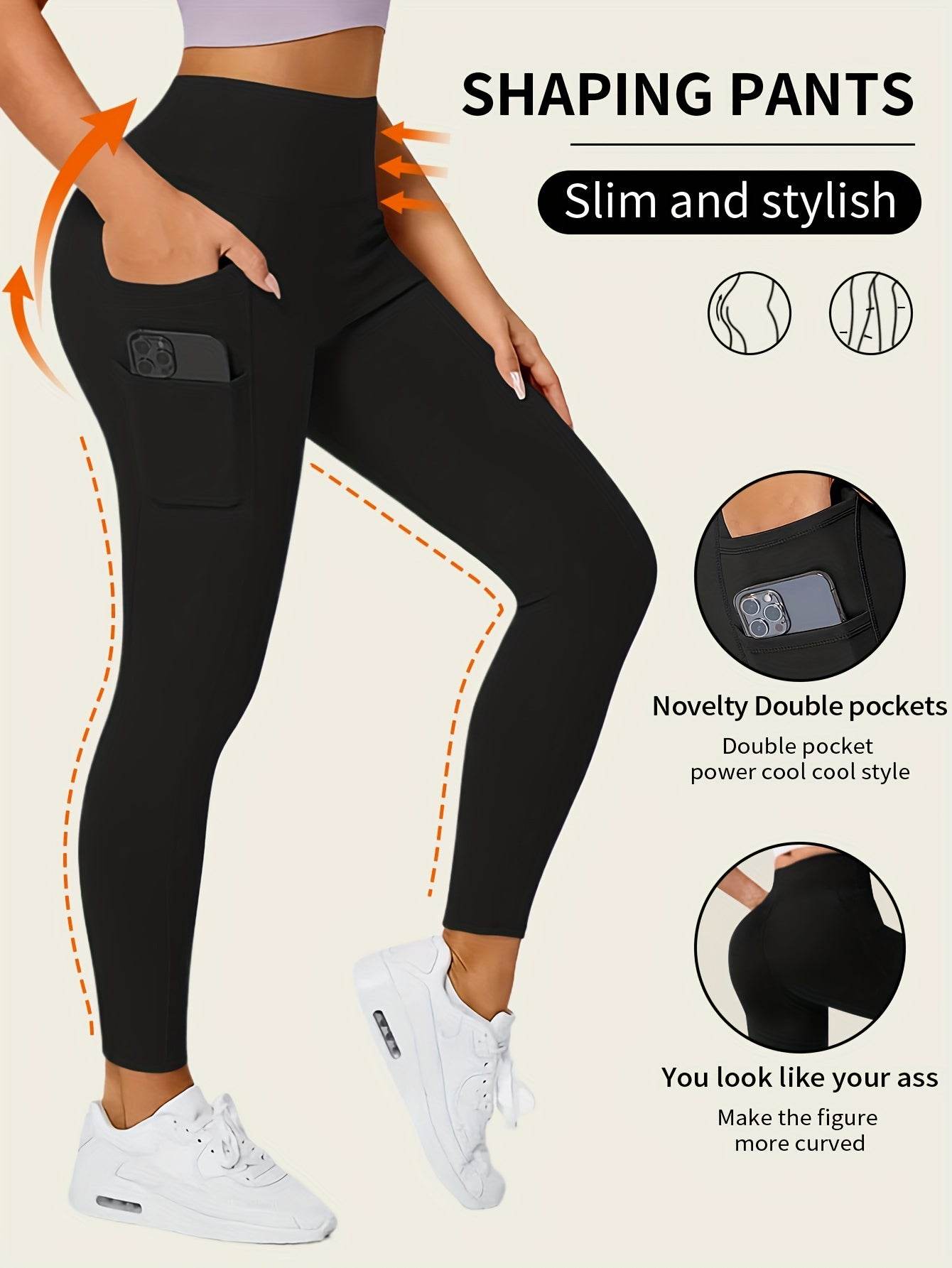 ContourFit™ High-Rise Pocket Leggings - Montero Milan
