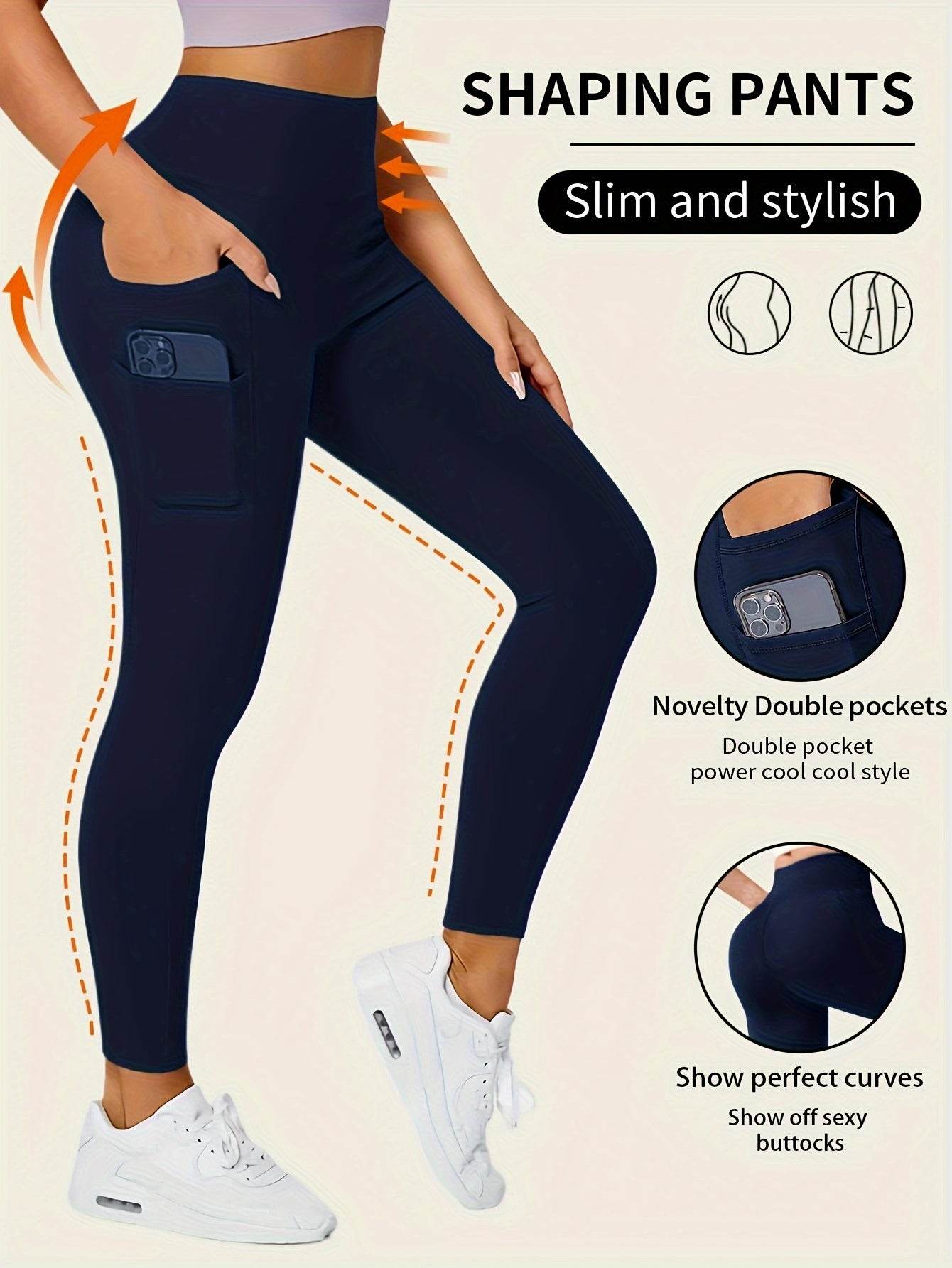 ContourFit™ High-Rise Pocket Leggings - Montero Milan