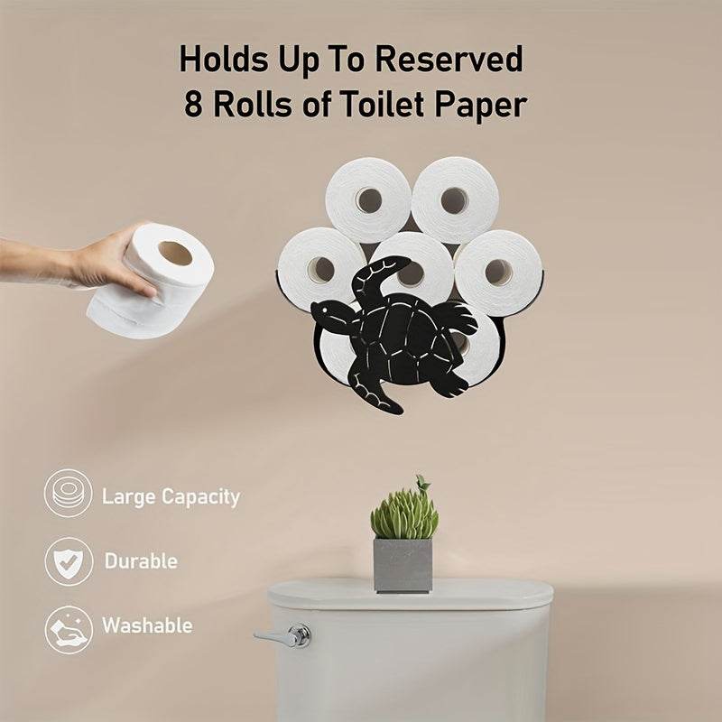 Ocean Turtle Toilet Paper Holder Rack - Montero Milan