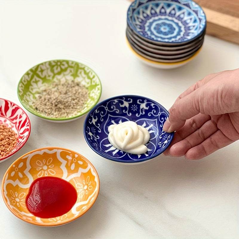 Bohemian Ceramic Seasoning Plates / Bowls Set - Montero Milan
