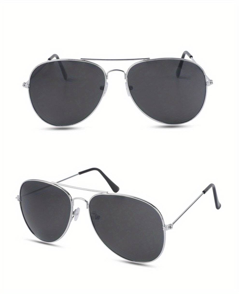 Unisex Retro Mirrored Aviator Sunglasses - Montero Milan