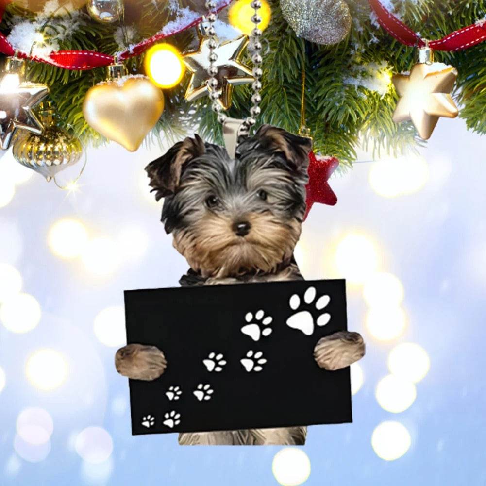 Adorable Puppy Hanging Ornament ( 1 PCs / 6 PCs) - Montero Milan