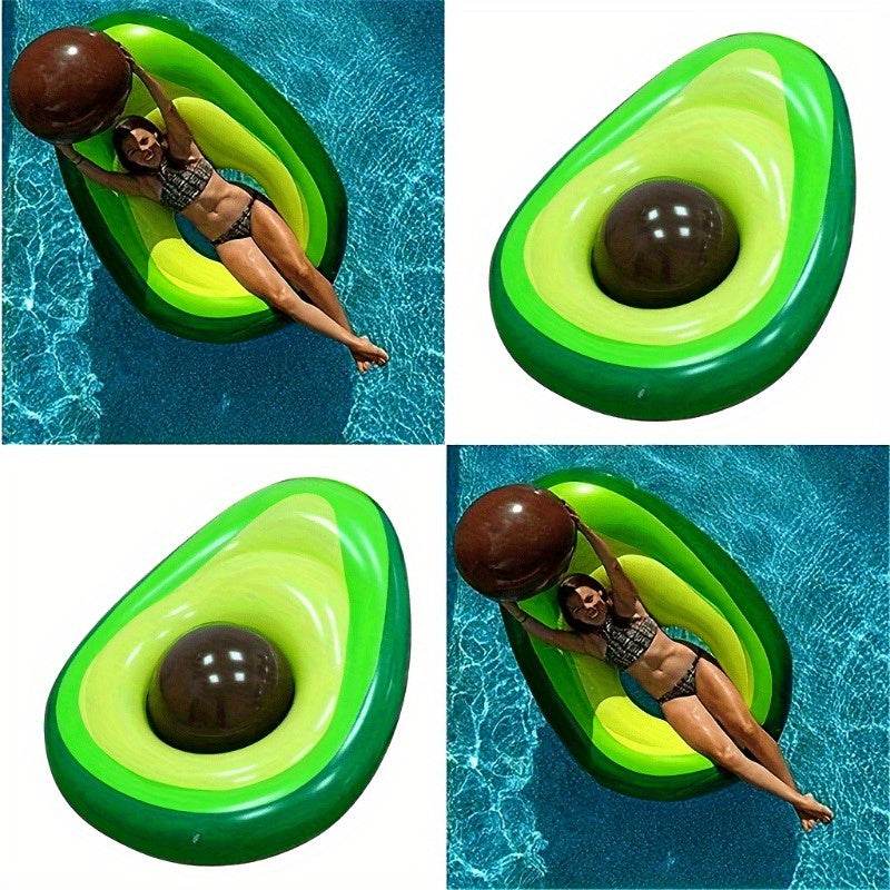 Avocado Pool Float with Removable Pit - Montero Milan