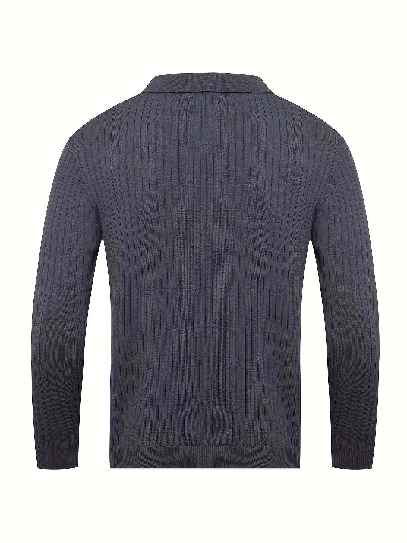 Montero Milan Stretch Knit Polo Sweater - Montero Milan