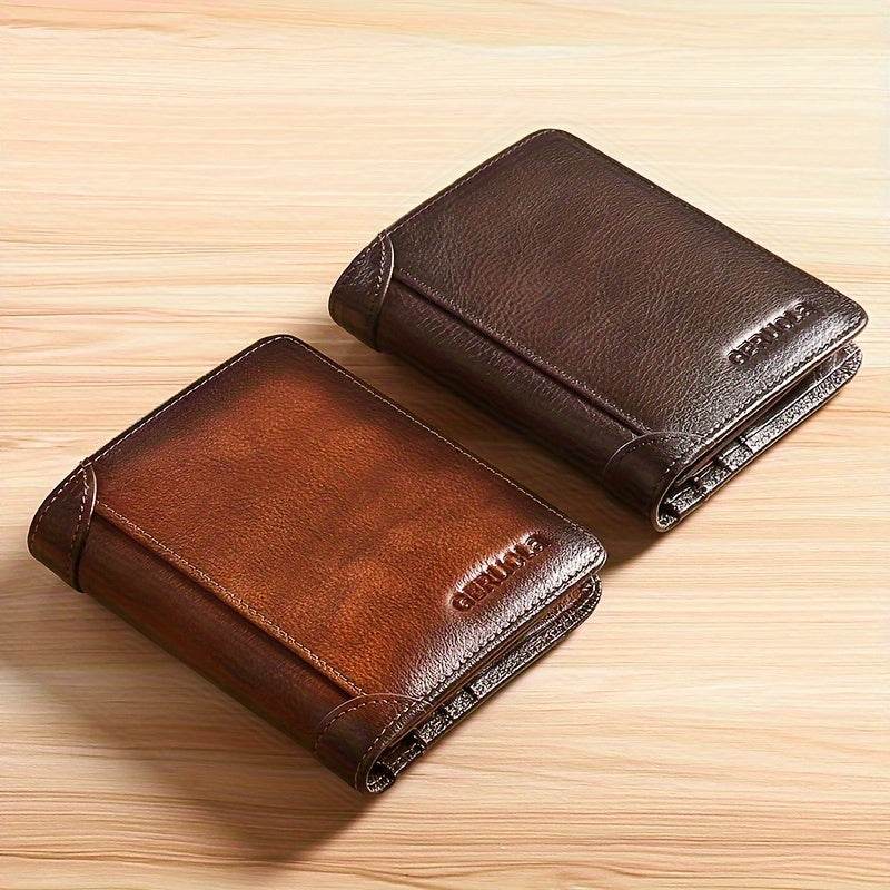 Vintage Genuine Leather Wallet - Montero Milan
