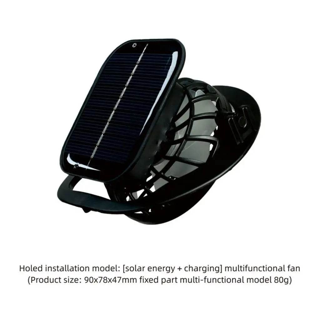 Wide Brim Solar Fan Hat - Montero Milan