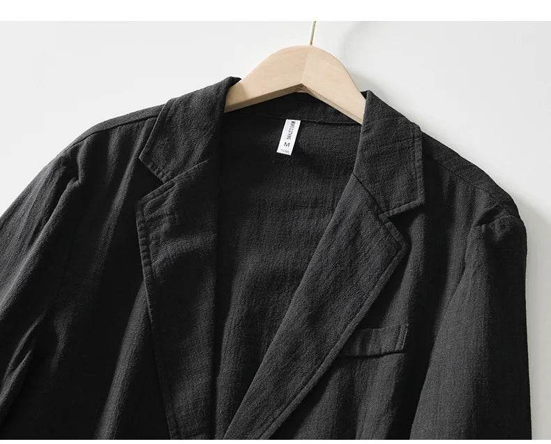 Breevoro™ Men’s Linen Safari Blazer - Montero Milan