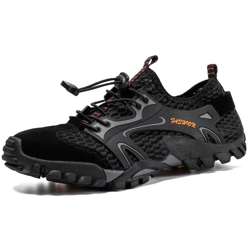 Trail-Grip Breathable Hiking Sneakers - Montero Milan