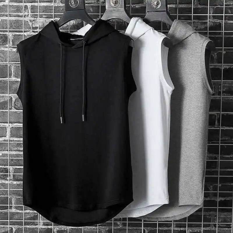 Sleeveless Hoodie Tank Top - Montero Milan