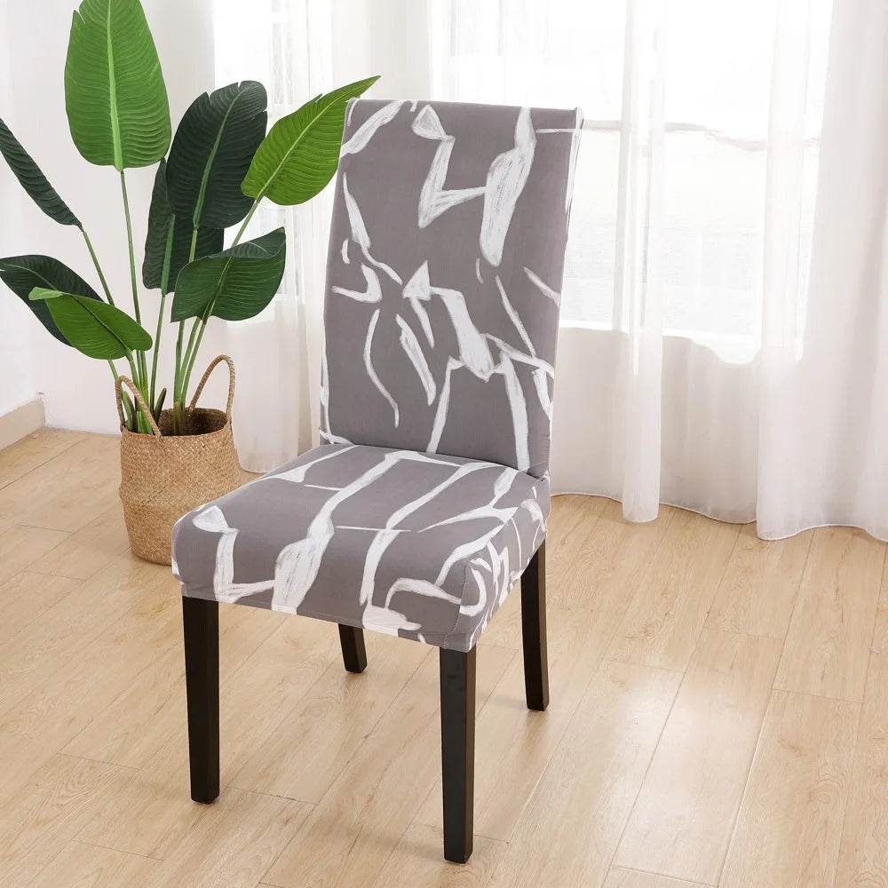Sovana Home Stretch Chair Covers – Designer Print Edition - Montero Milan