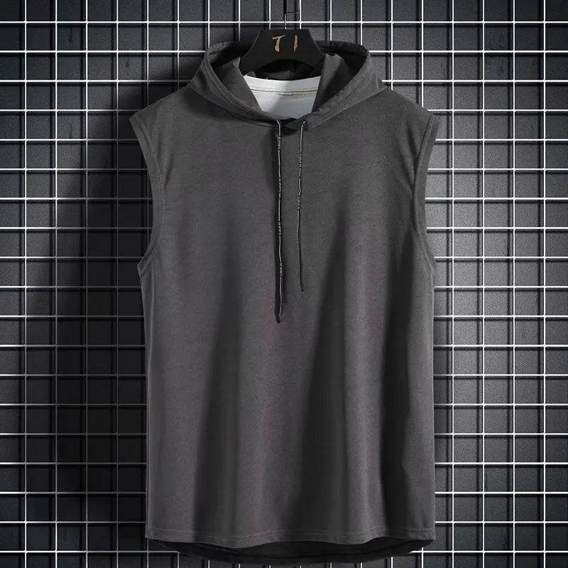 Sleeveless Hoodie Tank Top - Montero Milan
