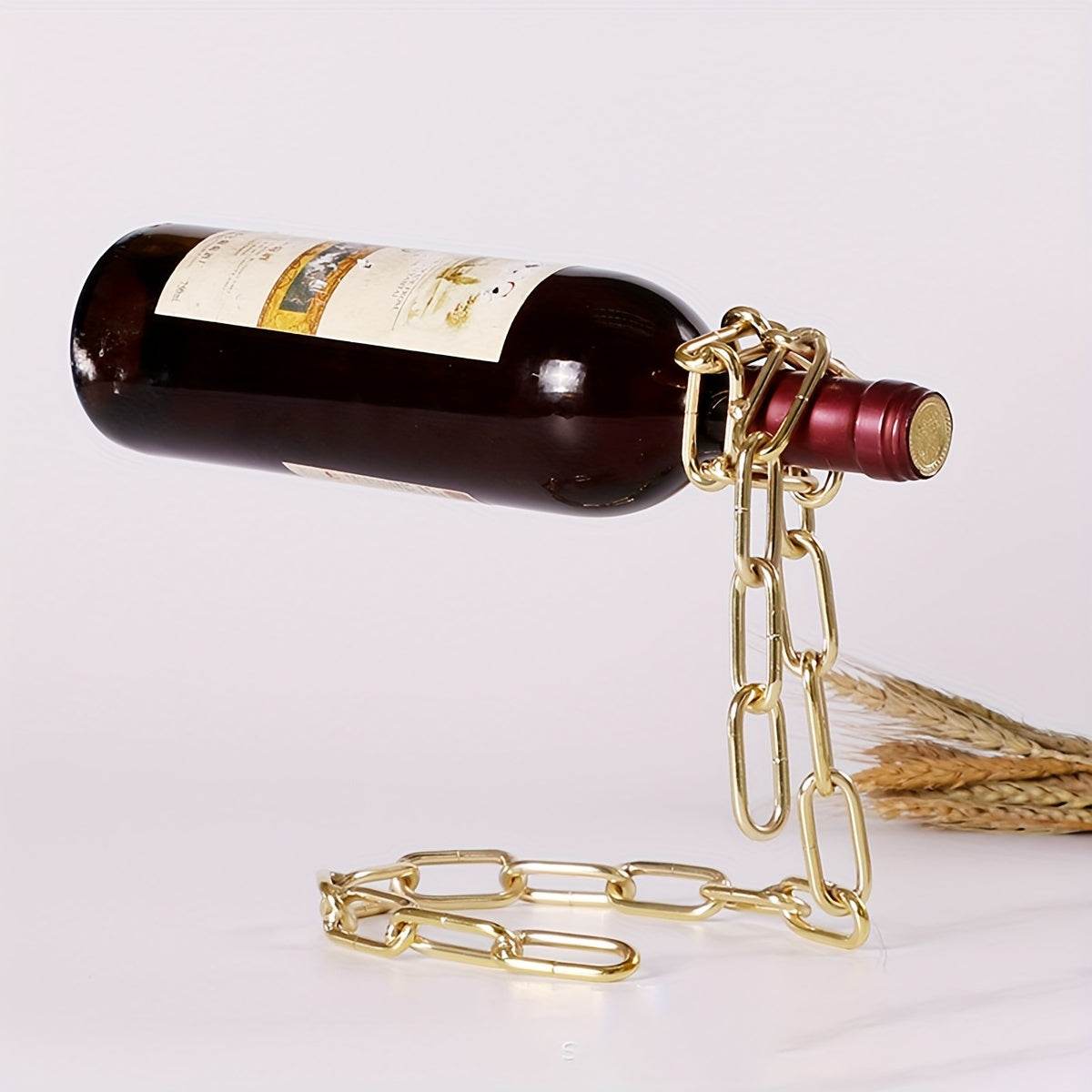 Floating Chain Wine Bottle Holder - Montero Milan