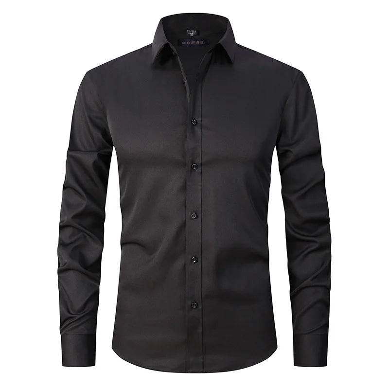 Smart Cotton-Blend Dress Shirt - Montero Milan