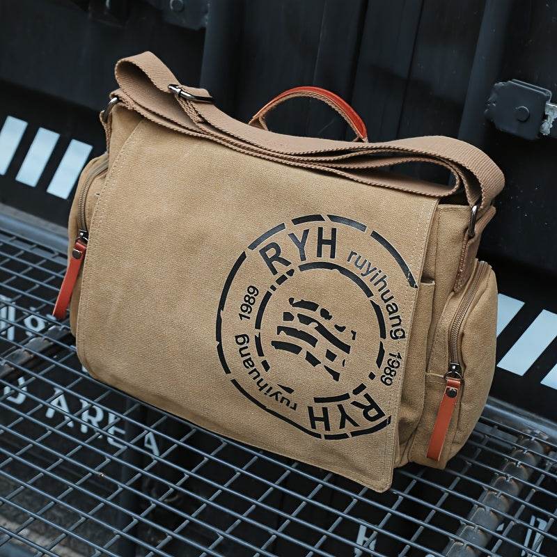 Montero Milan Canvas Messenger Bag - Montero Milan
