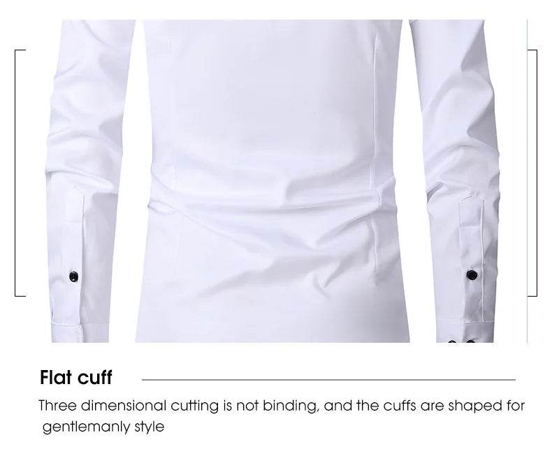 Smart Cotton-Blend Dress Shirt - Montero Milan