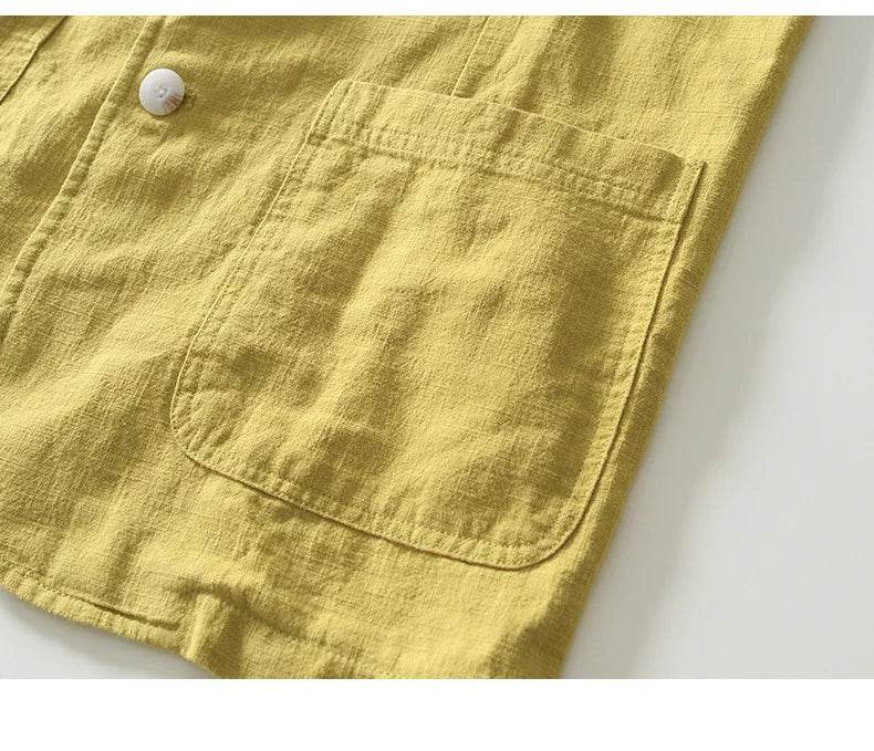 Breevoro™ Men’s Linen Safari Blazer - Montero Milan
