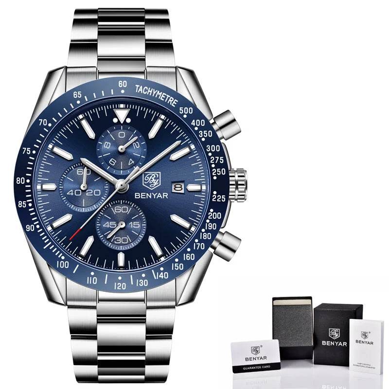 Stravaro ChronoSport Steel Watch - Montero Milan