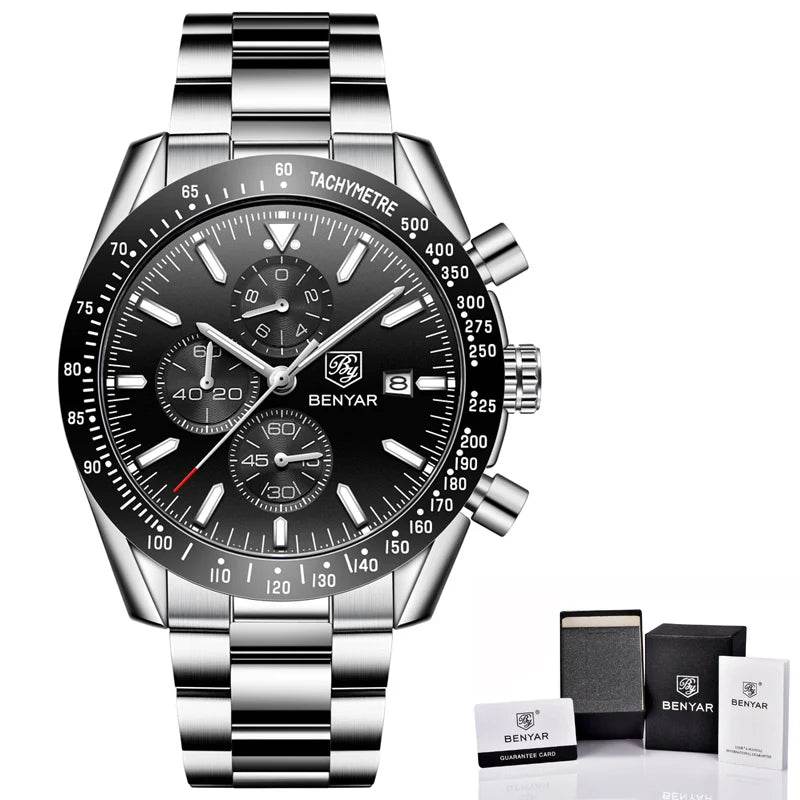 Stravaro ChronoSport Steel Watch - Montero Milan