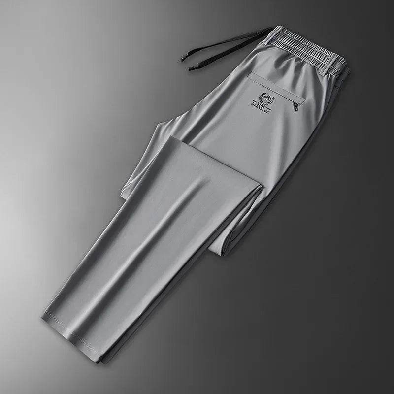 Soft Ice Silk Casual Pants - Montero Milan