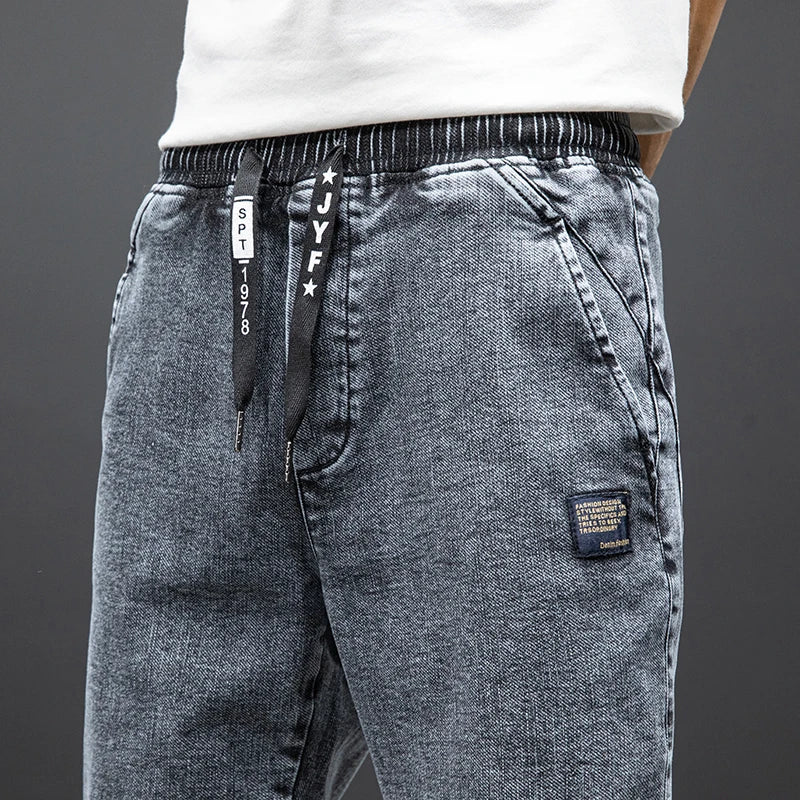 Men's Streetwear Jean Joggers