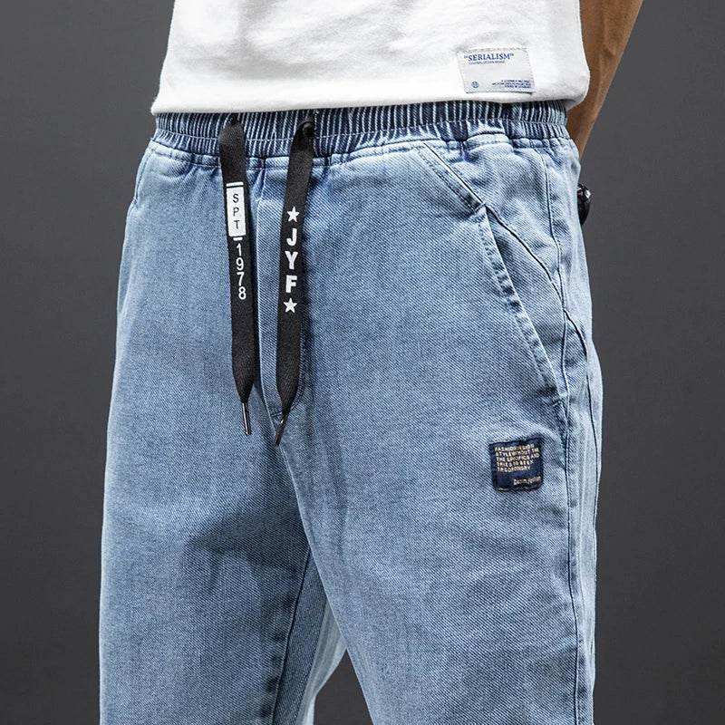 Men's Streetwear Jean Joggers - Montero Milan