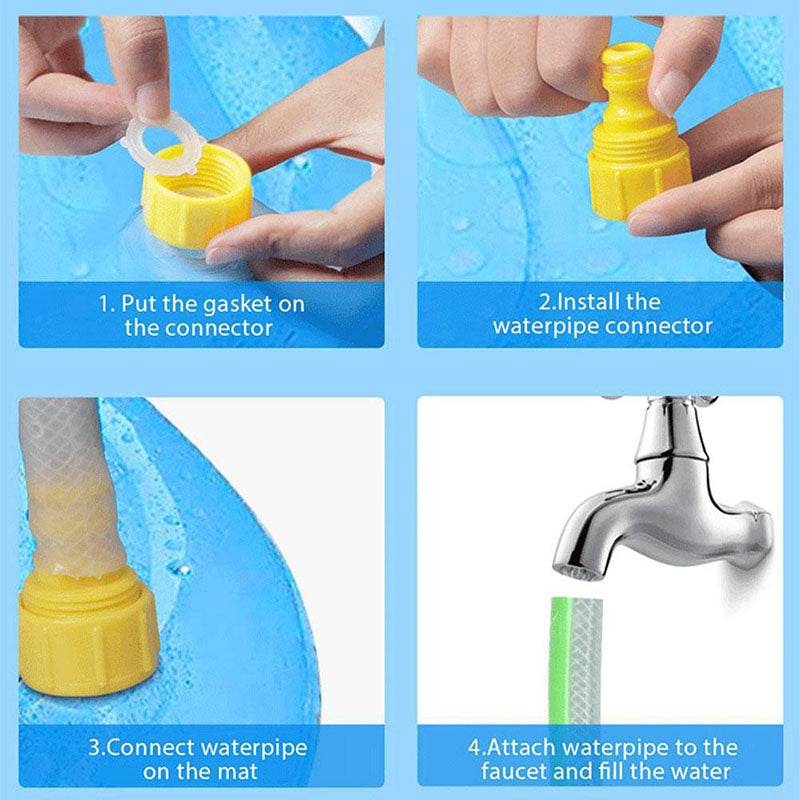 SplashPaw™ Fun Zone - The Splash Pad Makes Your Pup and Kids Happy! - Montero Milan