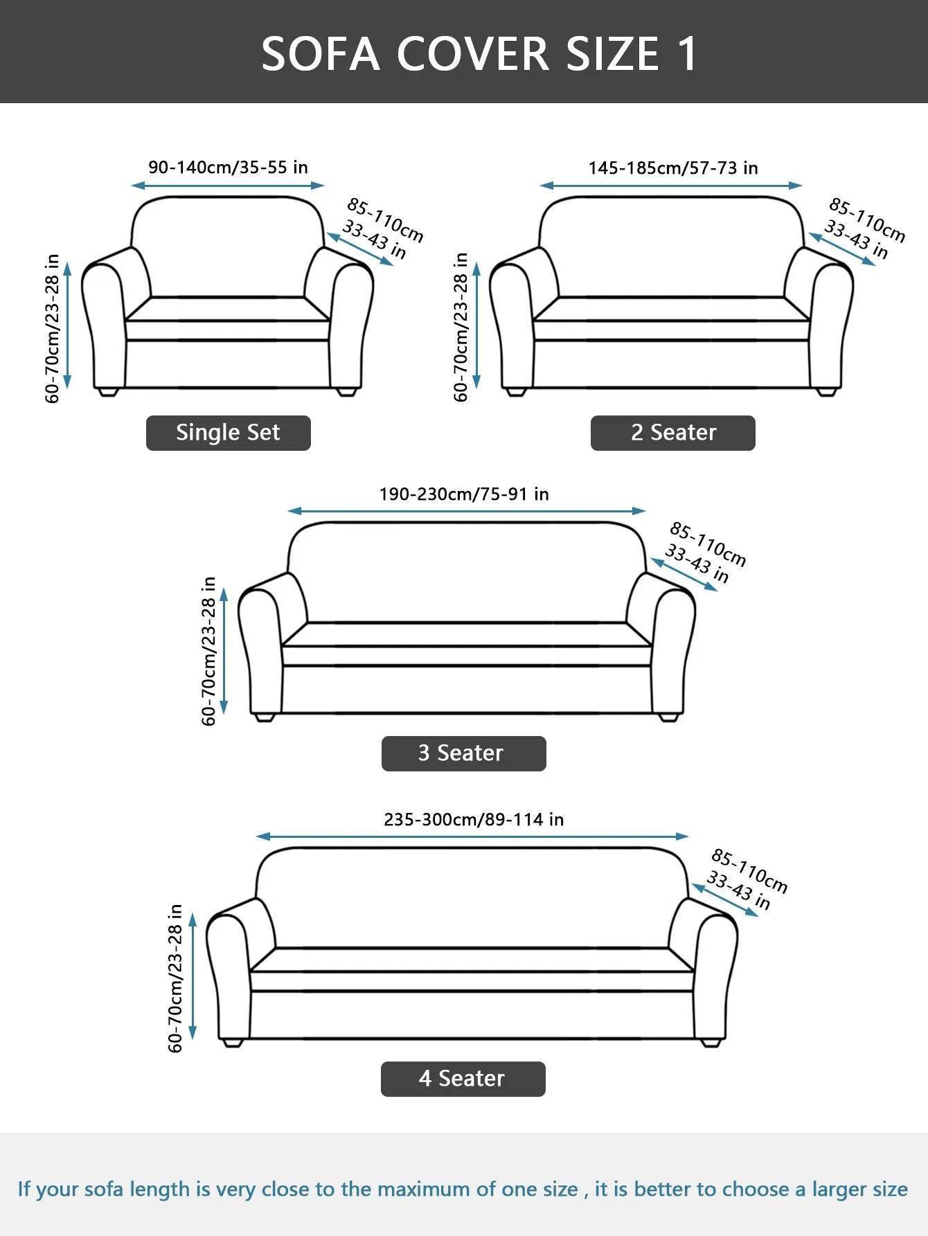 Stretch Couch Upholstery Covers - Montero Milan