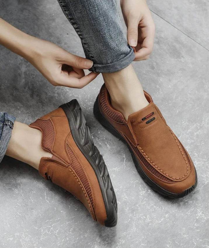 Arlen Flex™ Leather Loafer Sneakers - Montero Milan