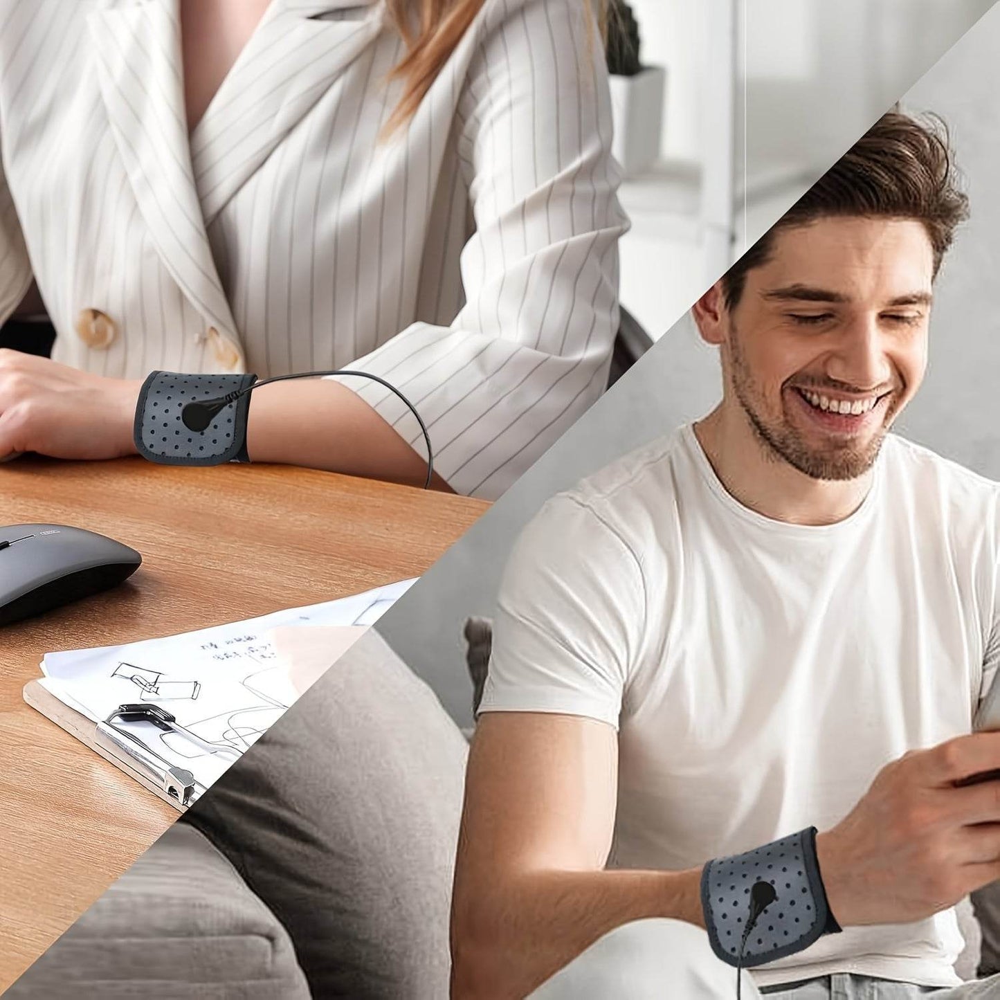 Grounding Wristband with Regional Plug Options - Montero Milan
