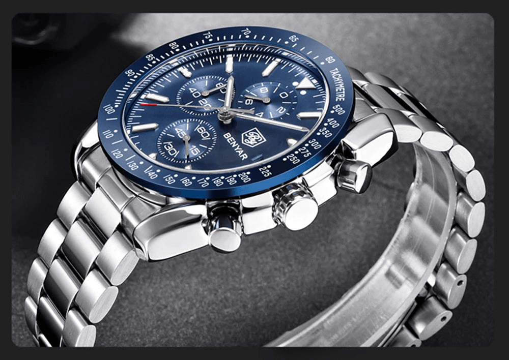 Stravaro ChronoSport Steel Watch - Montero Milan