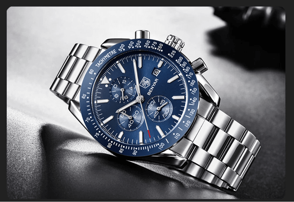 Stravaro ChronoSport Steel Watch - Montero Milan