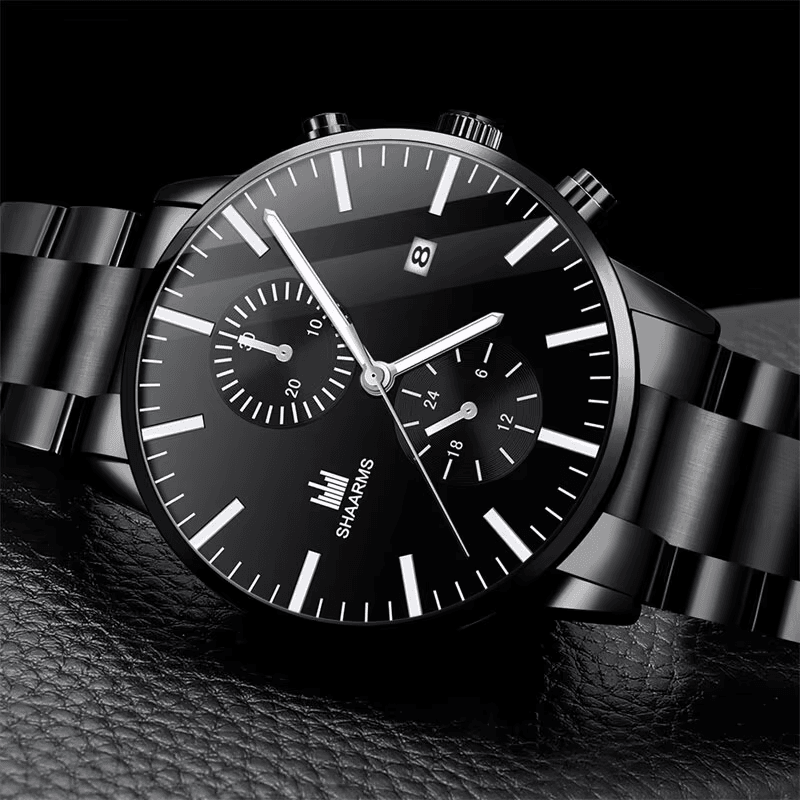 Timeless Stainless Steel Watch & Bracelet Set (Buy 2 Get 1 Free) - Montero Milan