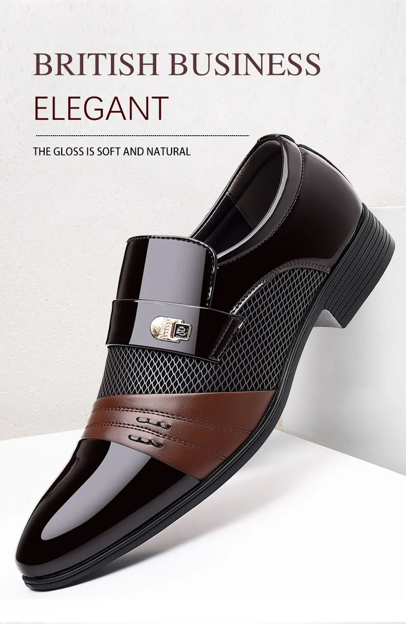 Montero Milan Burgundy Oxford – Pointed toe close‑up